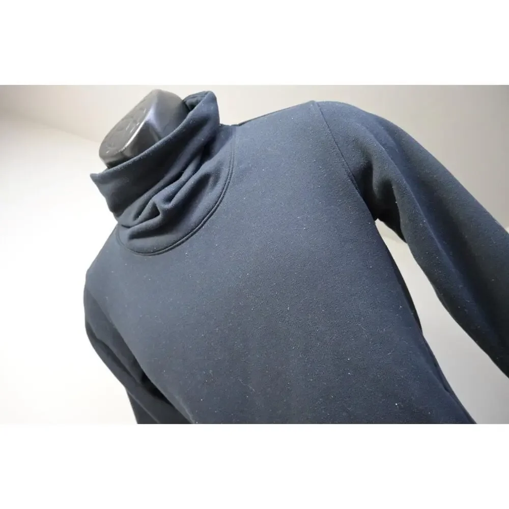 Nike Turtleneck Hoodie Dri Fit‎ Performance Athletic Black Womens Sz XS XSMALL